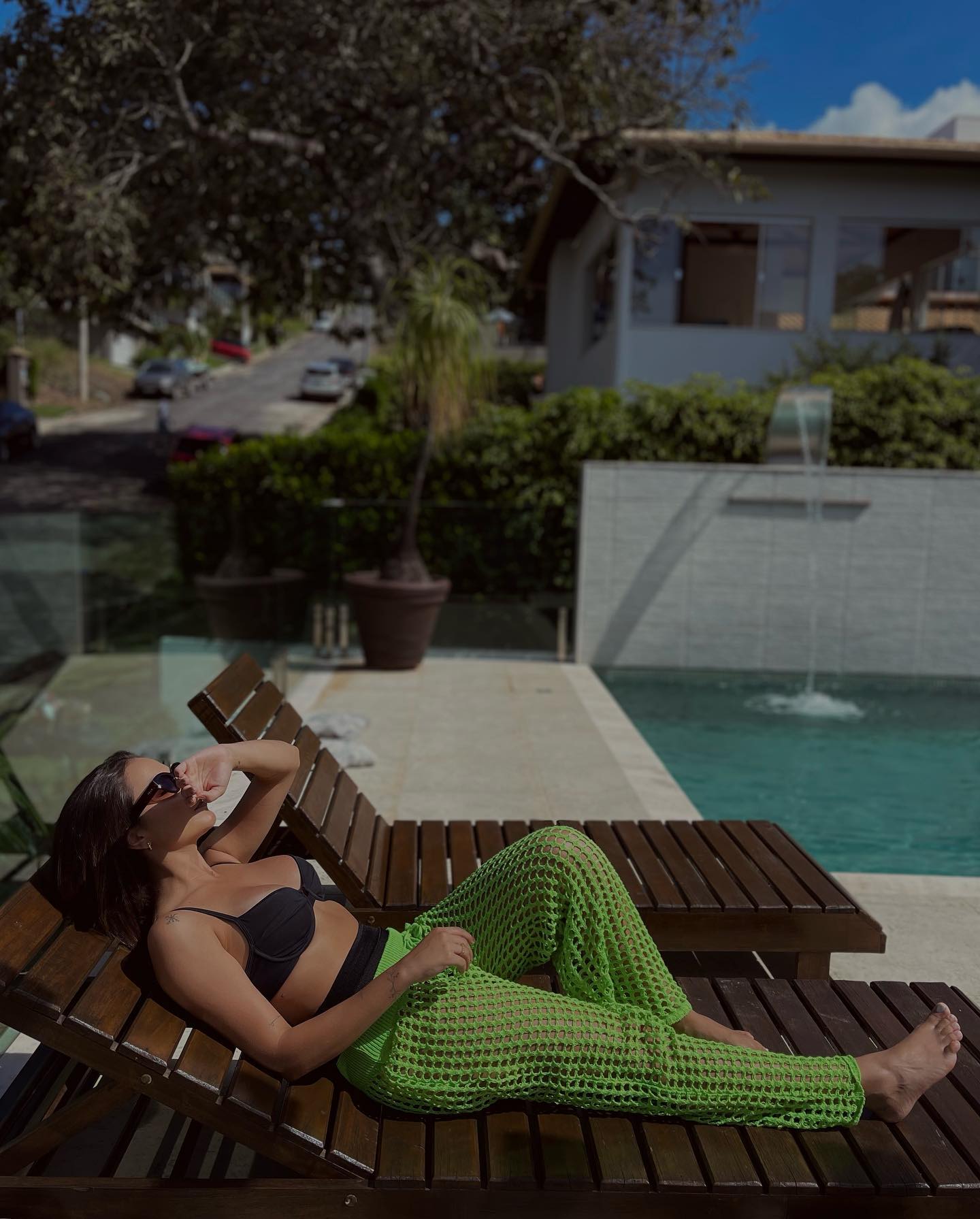 Poolside Paradise: A Tranquil Oasis Retreat